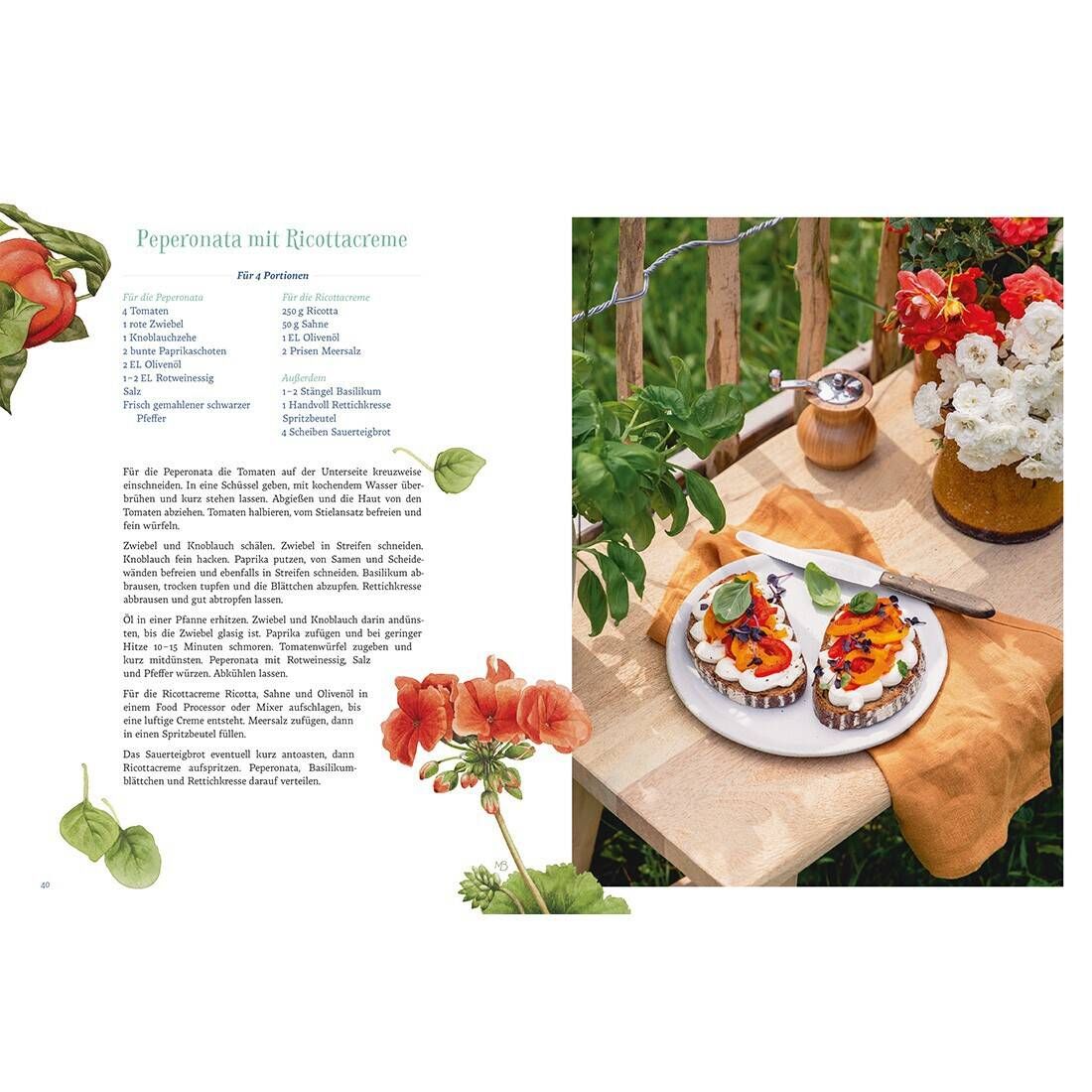 Kochbuch Rezepte aus dem Cottage Garden
